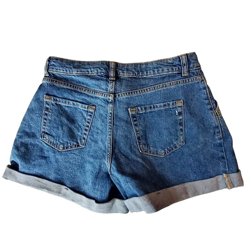 Cat & Jack Sustainable Denim Shorts With Eco-Friendly Wash Methodology Size XL
